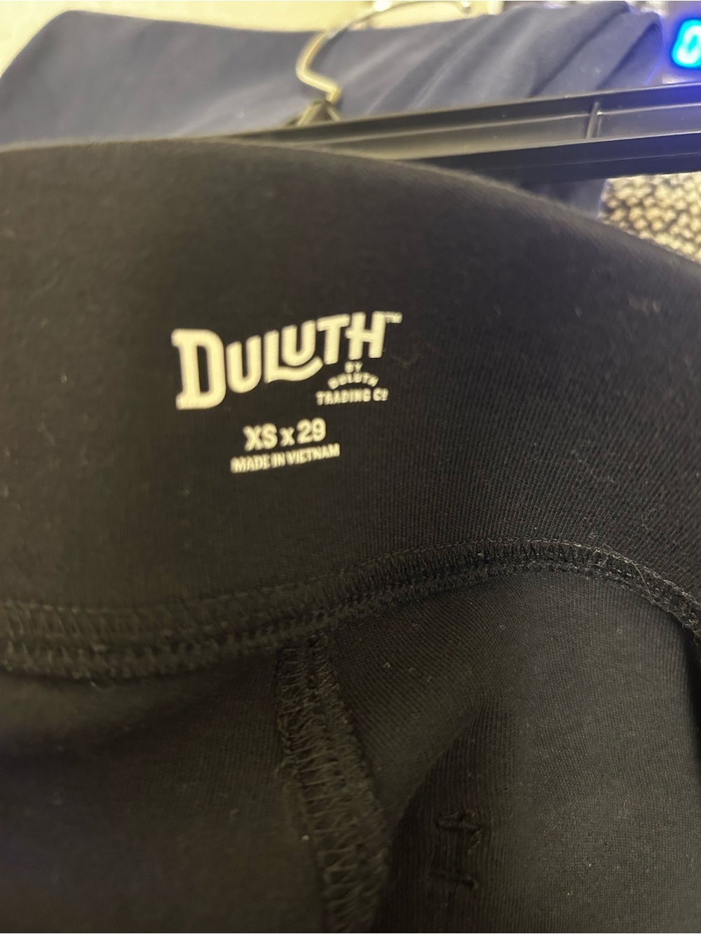 Duluth Trading Co Black Joggers - Picture 3 of 3